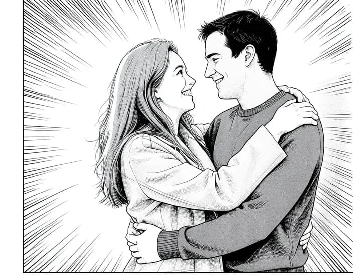The photo as Manga