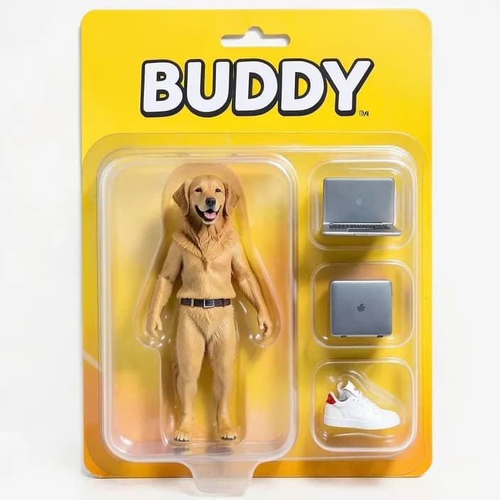 The photo as Action figure
