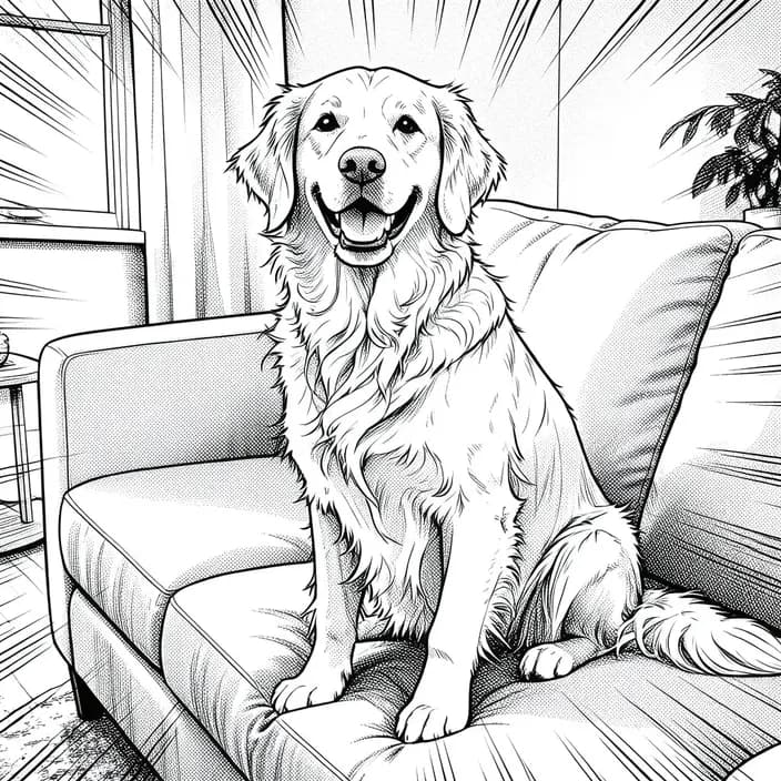 The photo as Manga