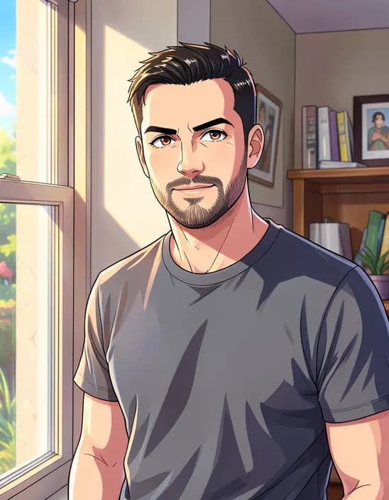 The photo as Anime