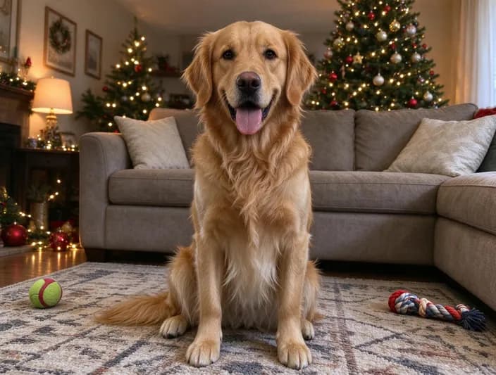 The photo as Christmas