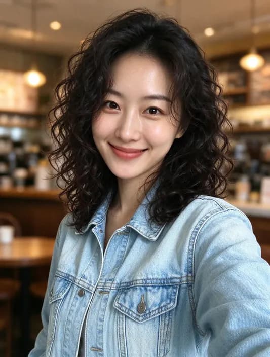 The photo as Cozy cafe