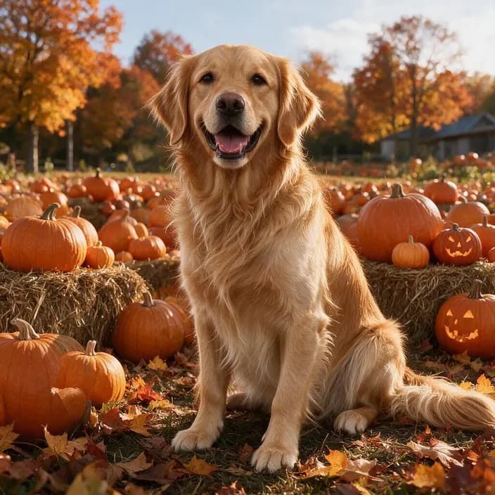 The photo as Pumpkin patch