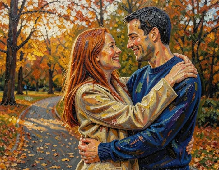The photo as Oil painting