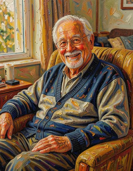 The photo as Oil painting