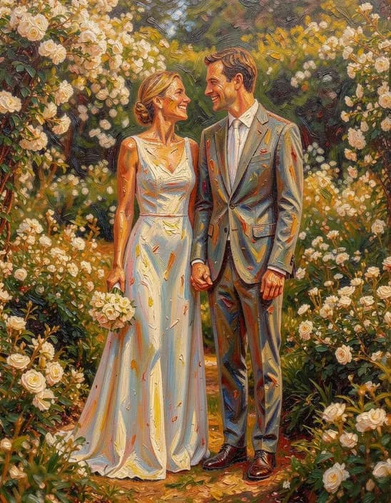 The photo as Oil painting