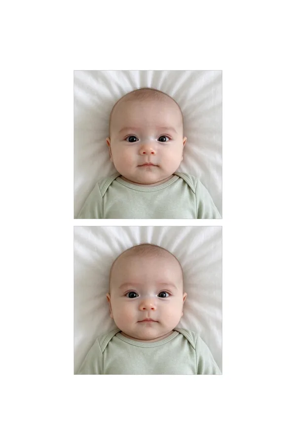 4 × 6 in print sheet with cut lines